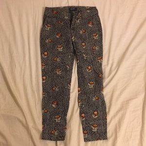 Old Navy patterned pixie pants